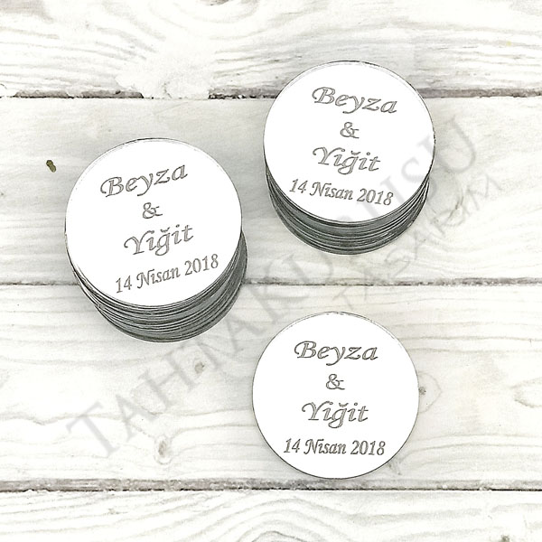 Pleksi ayna lazer kesim Yuvarlak